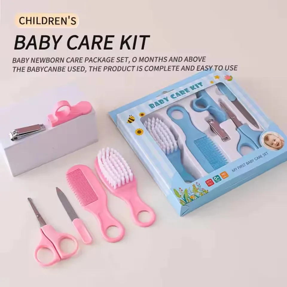Baby Products Kit Set - 6-delige set babyverzorgingsproducten voor het schoonmaken