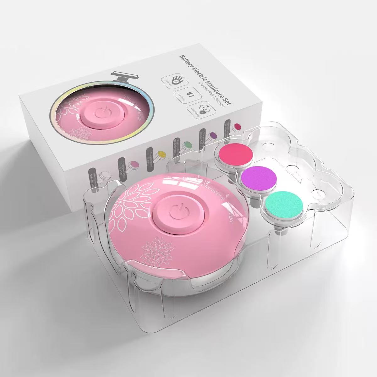 Baby Products Kit Set - Elektrische nageltrimmer Kid nagelpolijstmachine Tool Babyverzorgingsset