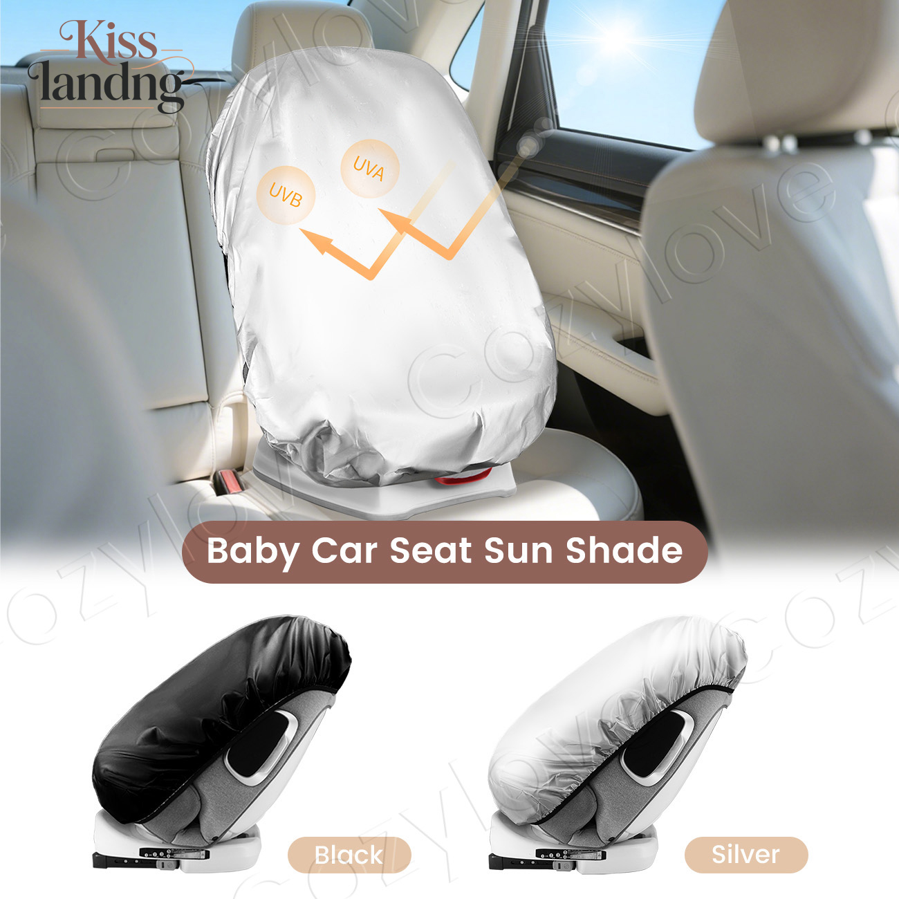 Universele zonnescherm voor ba - Infant Car Seat Cover recensie en prijs
