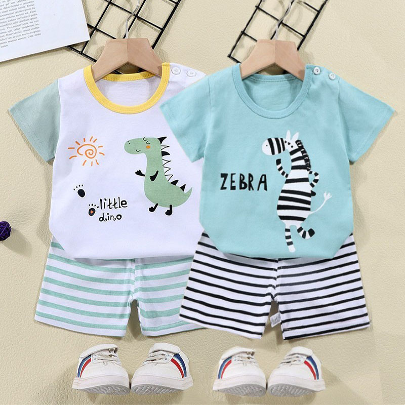Katoen Tees + Shorts 2-delige  - Baby Products For Summer recensie en prijs