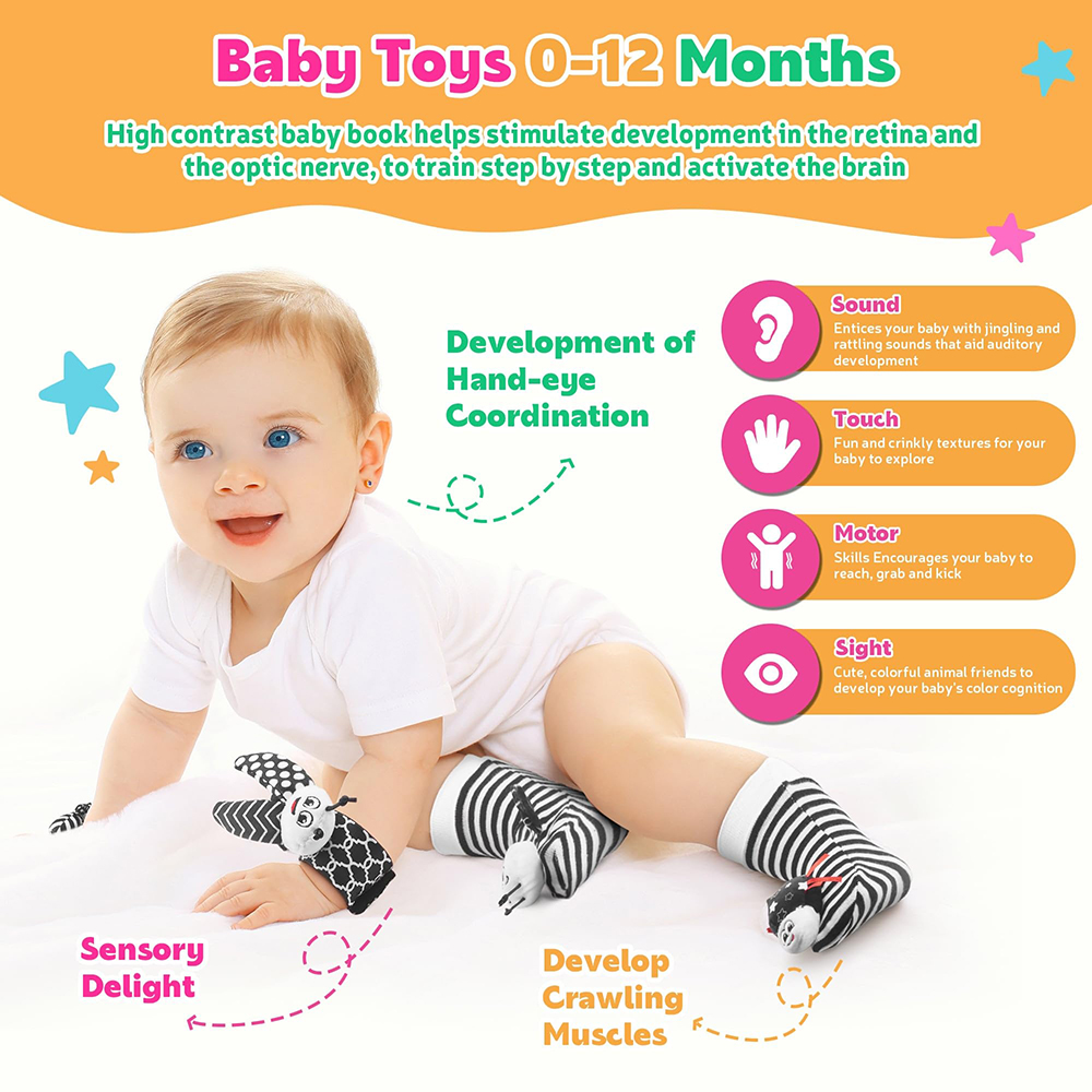Voetzoekers en polsrammelaars  - Baby Products Essentials recensie en prijs