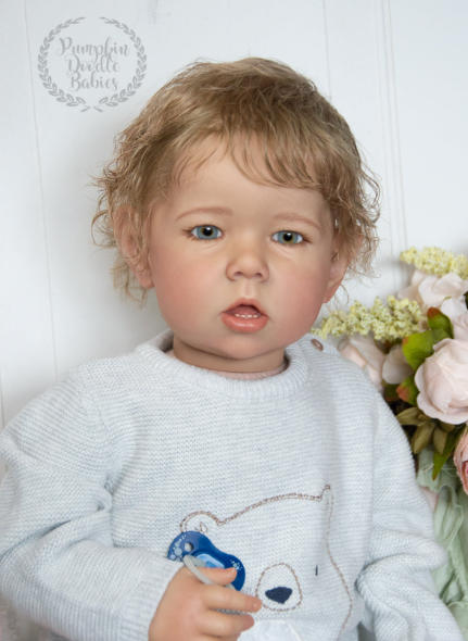 28 inch ongemonteerde DIY popp - Baby Products Hair recensie en prijs