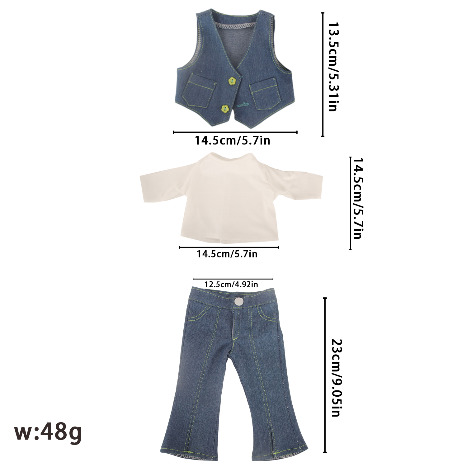 Trainingspak Denim Pak + Shirt - Baby Products Shop recensie en prijs